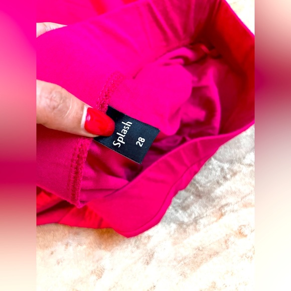 Splash Long A Cut Skirt - Picture 7 of 9